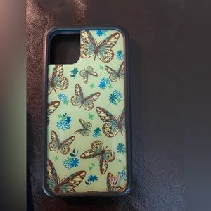 Green Butterfly Wildflower Case Iphone 11
